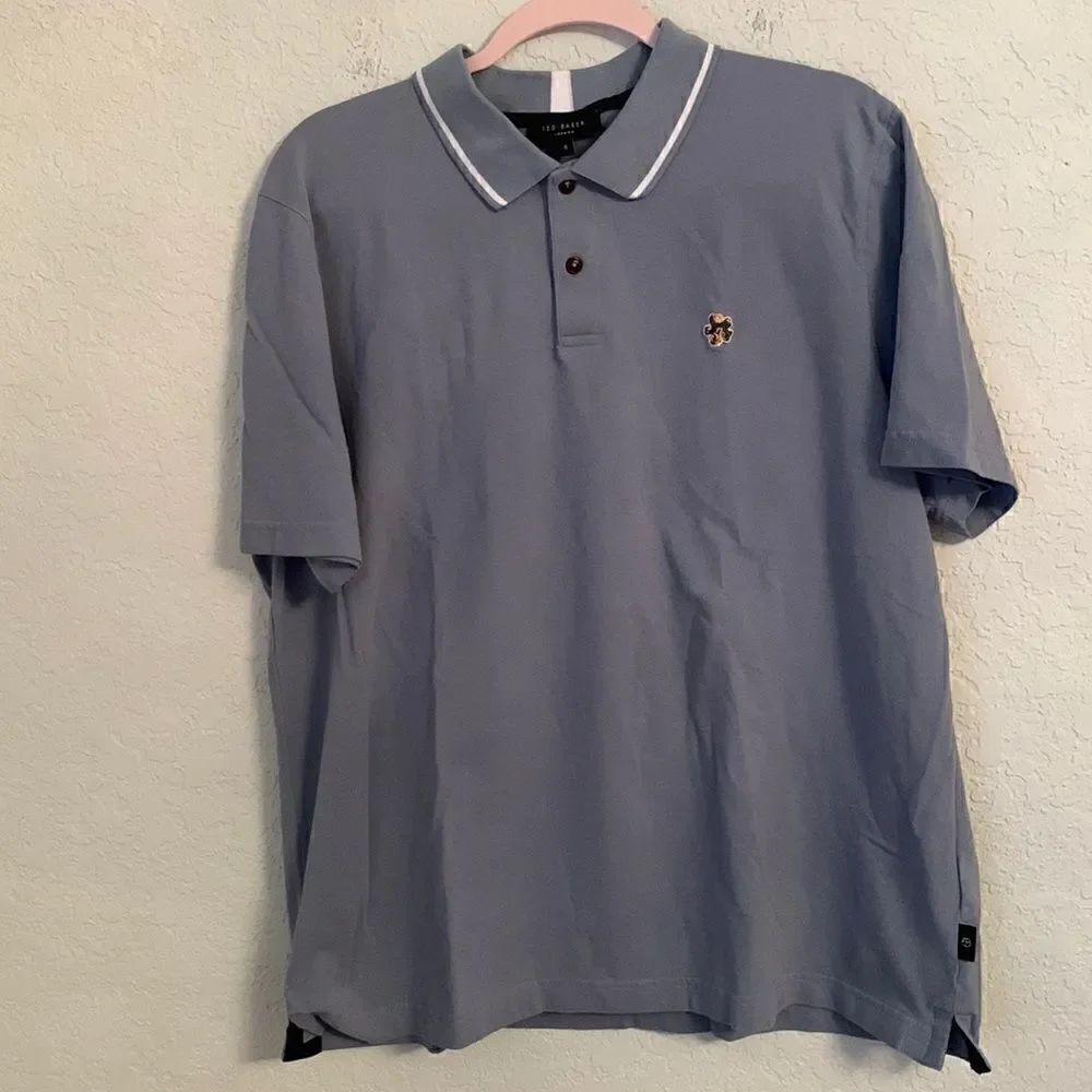Ted Baker London Short Sleeve Men’s Polo Shirt Size 6